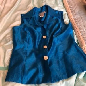 Blue vest
